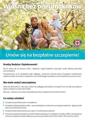 Miniaturka artykułu Akcja szczepień przeciwko pneumokokom