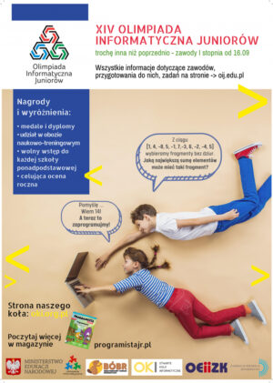 Miniaturka artykułu XIV Olimpiada Informatyczna Juniorów
