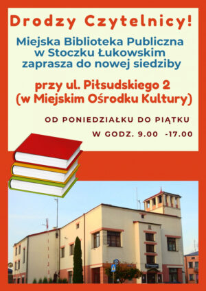 Miniaturka artykułu Informacja o nowej siedzibie Miejskiej Biblioteki Publicznej