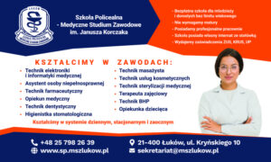 Miniaturka artykułu Informacja o naborze do Szkoły Policealnej – Medyczne Studium Zawodowe im. Janusza Korczaka w Łukowie