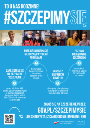 Miniaturka artykułu Zachęcamy do szczepień przeciw COVID-19