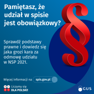 Miniaturka artykułu „Czy pamiętasz, że udział w spisie jest obowiązkowy?”.