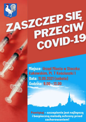 Miniaturka artykułu Szczepienia przeciw COVID-19 w Urzędzie Miasta w dniu 11 września w godzinach od 9.00 do 13.00