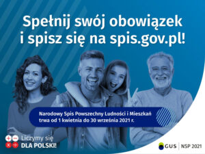 Miniaturka artykułu Narodowy Spis Powszechny Ludności i MIeszkań trwa tylko do 30 września 2021 roku!!!