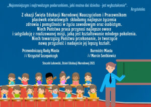 Miniaturka artykułu Życzenia z okazji Święta Edukacji Narodowej