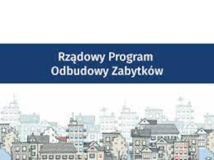 Miniaturka artykułu Ogłoszenie Burmistrza Miasta Stoczek Łukowski o naborze wstępnych zgłoszeń proponowanych do aplikowania o dofinansowanie z Rządowego Programu Odbudowy Zabytków