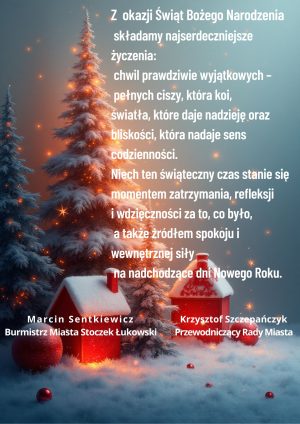 Miniaturka artykułu Życzenia z okazji Świąt Bożego Narodzenia i Nowego Roku!!!