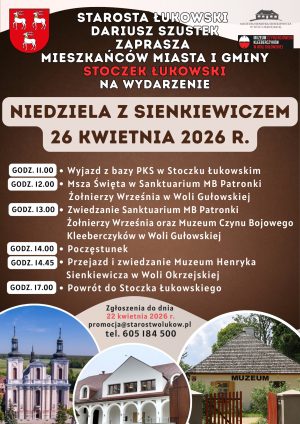 Miniaturka artykułu „NIEDZIELA Z SIENKIEWICZEM” – 26 kwietnia 2026 r.