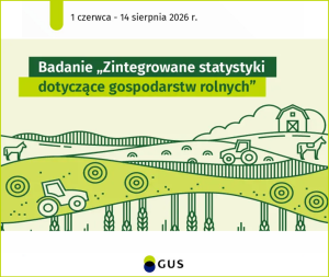 Miniaturka artykułu Badanie „Zintegrowane statystyki dotyczące gospodarstw rolnych”