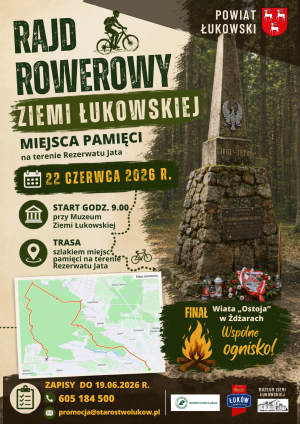 Miniaturka artykułu Rajd Rowerowy „Ziemia Łukowska – Szlakiem Historycznym Jaty”