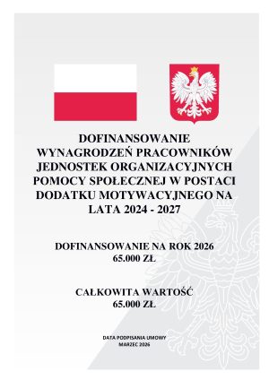 Miniaturka artykułu Dofinansowanie wynagrodzeń pracowników jednostek organizacyjnych pomocy społecznej w postaci dodatku motywacyjnego na lata 2024 – 2027